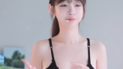 둘기얏 블랙 브라렛 돌핀 + 화이트 레이스 슬립 슴부먼트