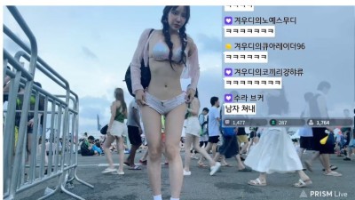 워터밤 온 겨우디